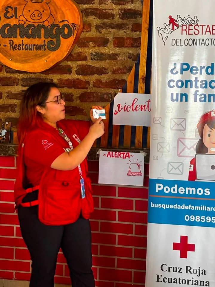 Santa Lucía fortalece la seguridad comunitaria con talleres de prevención junto a la Cruz Roja