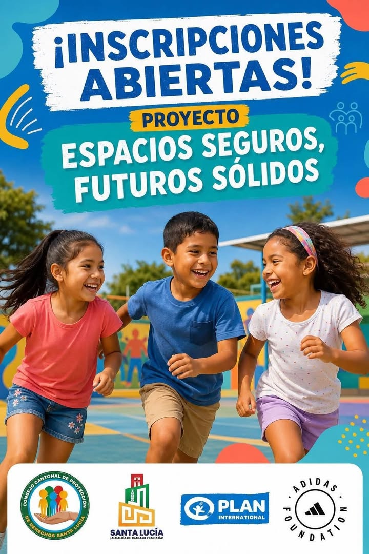 Inscripciones abiertas para el proyecto 'Espacios Seguros' en Santa Lucía